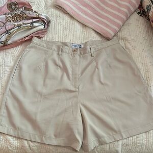 Coral Bay Tan Bermuda Shorts Relaxed Fit